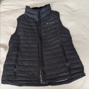 Columbia Black Puffer Vest